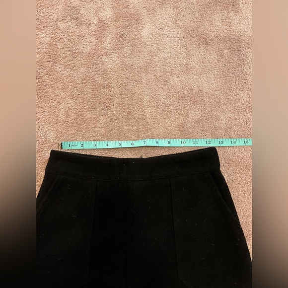 Faux Wool Mini Skirt with Pockets - Picture 6 of 6